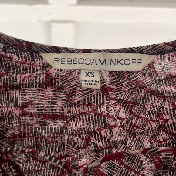 Rebecca Minkoff 100% Silk Peasant Blouse - Picture 4 of 6